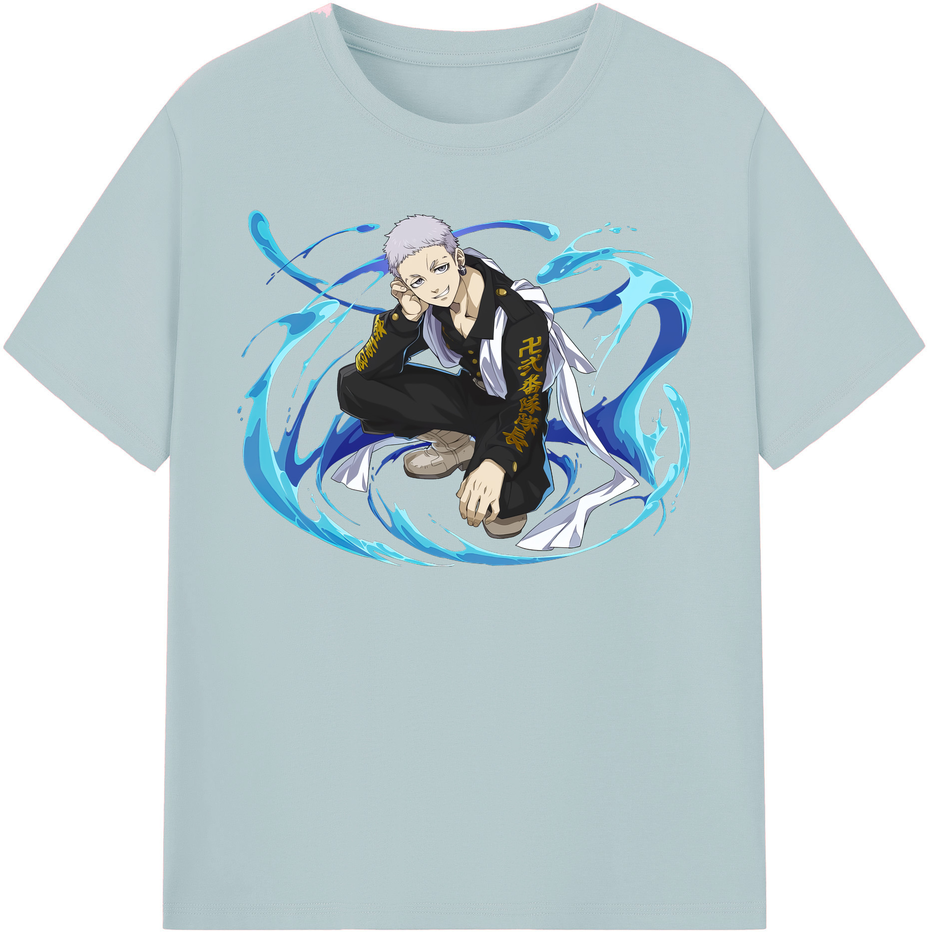 （画像用） 東京リベンジャーズ Tokyo Revengers 綿100％半袖Tシャツ（フロントプリント）
